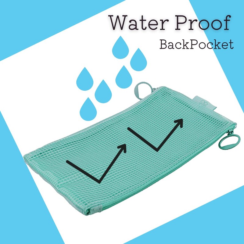 Sunstar Stationery S1425099 Unipo Pen Case & Pouch, Mint Green