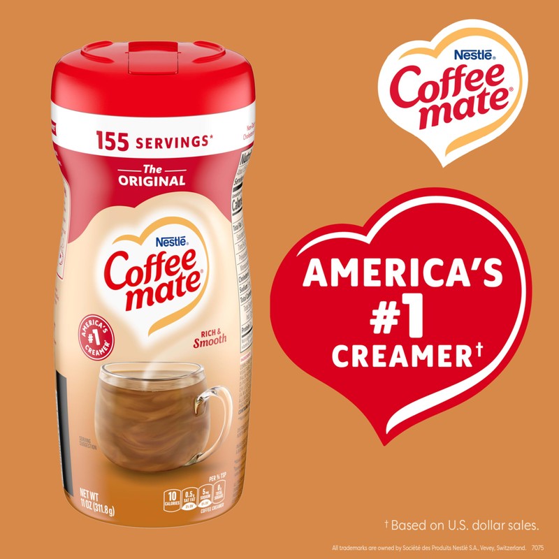 Nestle Coffee mate Coffee Creamer, Original, Powder Creamer, 11 oz