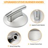 Upgraded WP7737P245-60 74007918 Stove Knobs Replacement Parts for Jennair Maytag