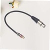 FUNOMOCYA 0.3m RCA Female to XLR Female Audio Connect Cable