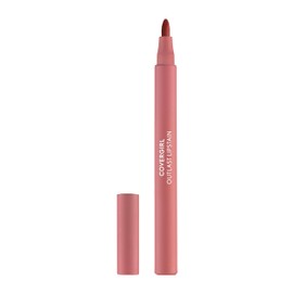 COVERGIRL- Outlast, 10 Sugey Girl, tinte de labios, aplicación suave, punta precisa similar a un bolígrafo, resistente a las transferencias, acabado s