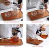 CNGLASS Glass Teapot with Removable Infuser,30.5oz Clear Tea Kettle with