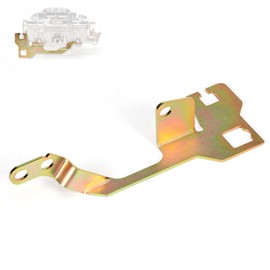 Throttle Cable Bracket and Kickdown Cable Bracket #157313 Compatible with Edelbrock Carburetor Performer, for Thunder AVS, for Quadrajet-style Carburetors Fits TH350, 700-R4 and 200-4R Cables