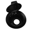 Fuel Filler Cap Matte Black 68250120AA Gas Door Cap Replacement