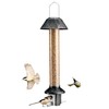 Roamwild PestOff Squirrel Proof Bird Feeder (Antique Platinum)