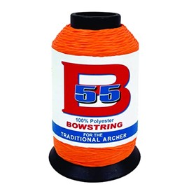 BCY B55 Bowstring Material 1/4 lb Sunset Orange