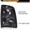 Tail Lights Assembly Rear Lights Compatible with 2009-2018 Dodge Ram