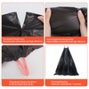Bin Bags with Drawstring, 5 Rolls, 15 L, Extra Strong