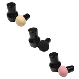 OHPHCALL 6 Sets Makeup Sponges Mushroom Head Powder for Girl Hydration Washable Feature