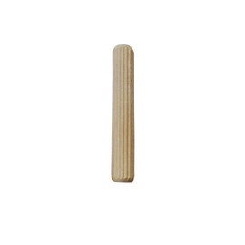 StarMall 1/4" x 2"(6x50mm) Best Fluted Wood Dowel Pins - 100 Pieces