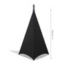 Tripod Cover, Speaker Stand Cover Cloth Fashion Soft 3 Sided