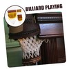 WOONEKY 6Pcs Billiard Table Pocket Drop Ball Net Durable Wear
