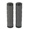 FISCHER 85763 Grip Bicycle Handlebar Grips, Grey/Black, One Size