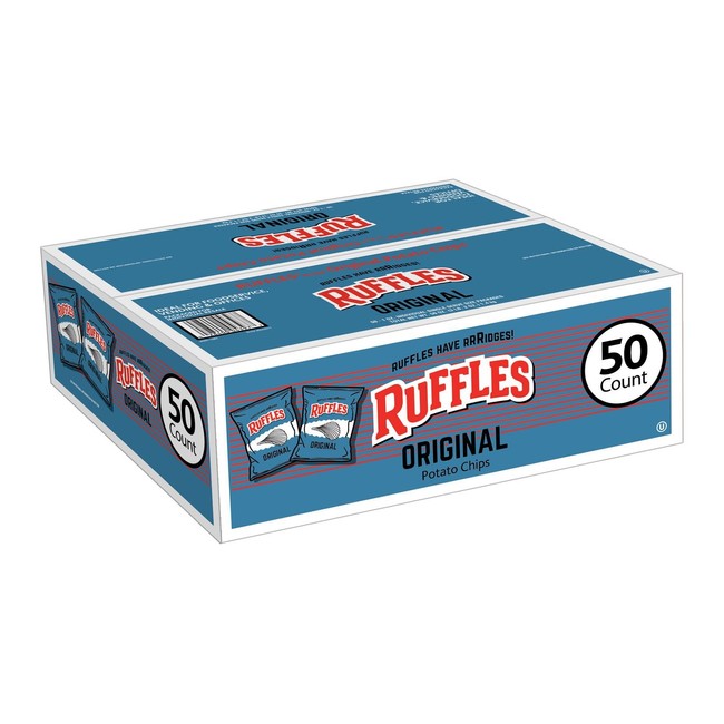 Ruffles Original Potato Chips (1 oz. bags, 50 ct.)