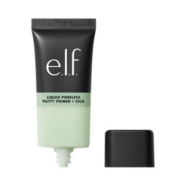 e.l.f. Liquid Poreless Putty Primer + Cica, Face Primer For Gripping Makeup, Visibly Reducing Redness & Soothing Skin, Vegan & Cruelty-Free