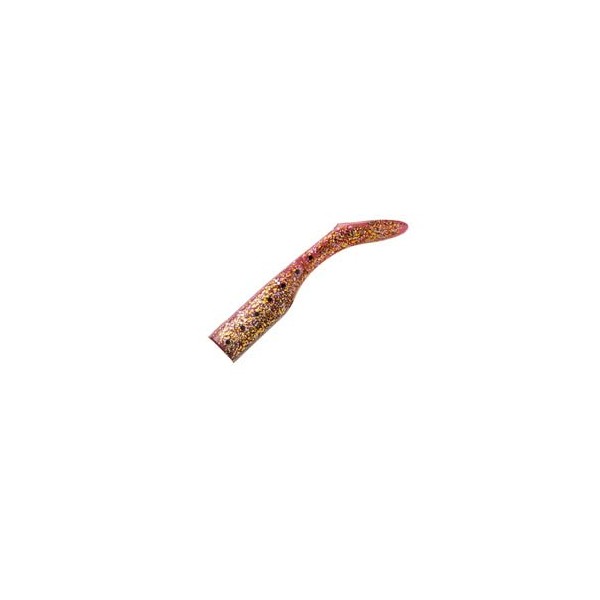 Major Craft Worm Hamaoh Shad Tail 3.5" #4 Pink Gold Sardine HMO SHAD