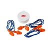 3M Corded Reusable Earplugs, 3 Pack, Noise Reduction Rating (NRR)