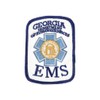Georgia EMT Patch Embroidered GA Emergency Medical Technician Uniform Crest