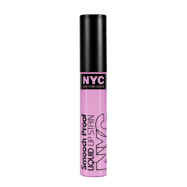 N.Y.C. New York Color Smooch Proof Liquid Lip Stain, In The Spotlight, 0.24 Fluid Ounce