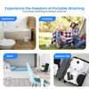 SereneLife PUCWM44.5 Portable Mini Washing Machine Bucket Washer for Clothes