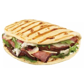 Mediterranean Style Pre-Grilled Panini Flat Bread Pack Of 2