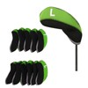 11Pcs/Set Number Golf Iron Headcover Neoprene Golf Club Iron Head