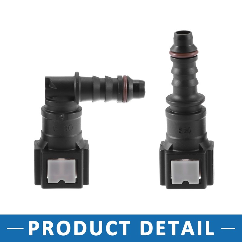 A ABSOPRO Fuel Line Hose Release Connector 1/4" 6.3mm to