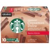 Starbucks Cinnamon Dolce Blonde Roast K Cup Pods 10 Count