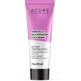 Acure Radically Rejuvenating Eye Cream CoQ10 Edelweiss, 1 fl oz (30 Ml)
