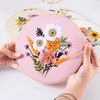 Yixhua 3 Sets Practice Embroidery Kit for Beginners,Cross Stitch Kit