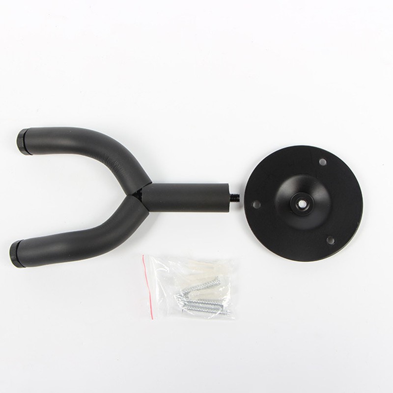 4Pcs Guitar Wall Mount Hanger Hook Acoustic Electric Bass Metal