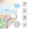 SDMKA Cute Easter Eggs Absorbent Bathroom Rug, 24''x16'' Extra Soft
