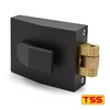 TSS Modern Style Rollerbolt Nightlatch, 60mm Backset, Push Pull Action