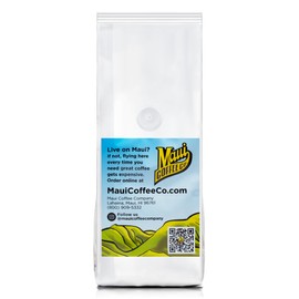 Maui Coffee Company 100% Hawaiian Coffee, Whole Bean (7 oz. Bag) - Dark Roast w Bold Clean Bright Full-Bodied Flavor - Grown & Small Batch Roasted in Hawaii