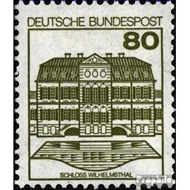 Prophila Collection BRD (BR.Deutschland) 1140A I R mit Zählnummer postfrisch ** MNH 1982 Burgen und Schlösser (Briefmarken für Sammler)