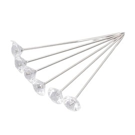 Yosoo 600 Alfileres de Costura Finos de Acero Inoxidable de 2 Pulgadas y 1,5 Pulgadas, Alfileres Rectos para Acolchar Estables para Trabajos Manuales de Ropa, Adecuados para Diferentes