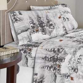 Celeste Home 190 GSM King, Winterland Sheet Set