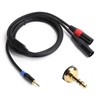 3.5mm Male to 2 XLR Male Cable Audio Line Cable