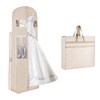 KEEGH Wedding Dress Garment Bag, 72” Tri-fold Bridal Dress Bags