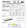 BallastWise T5 Grow Light Ballast with Wires (DXE224HO51) for 2