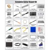 Guitar Repair Kit Luthier Tools Set, Fret Leveling Kit, Complete