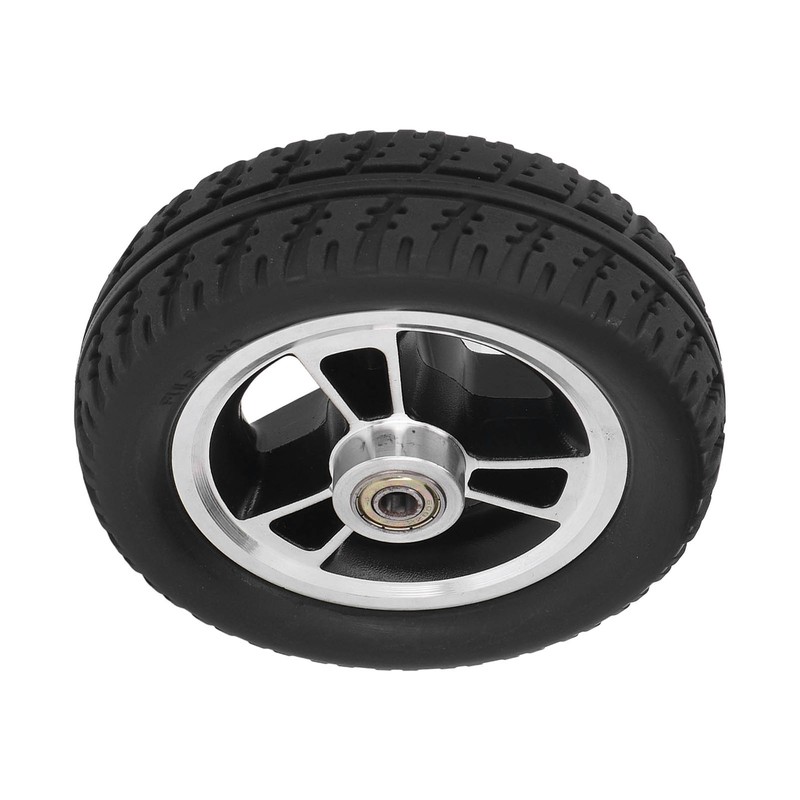 6in Wheelchair Wheel Light Sturdy Aluminum Alloy Hub Quiet Anti
