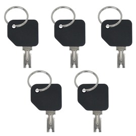 5 Pack Universal Ignition Key - Fits Forklifts with Key Code 166 & 186304, Compatible with S-Series Industrial Lift Trucks