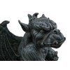 Poised Protector Winged Gargoyle Statue Guardian