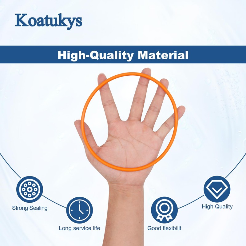 Koatukys 3Pcs OR-250 O-Ring for Culligan Filter Housings