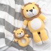 Living Textiles Knitted Plush Baby Toy - Leo The Lion