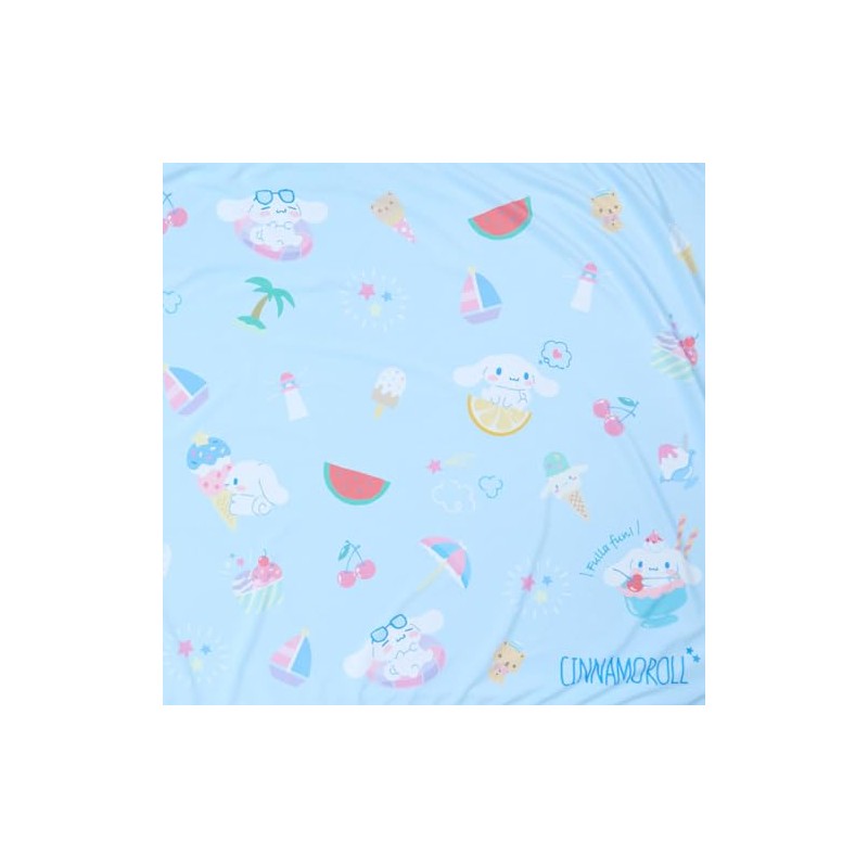 Sanrio 421022 Cool Touch Blanket Cinnamon Roll, Approx. Width 43.3
