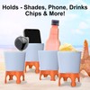 Bahoki Essentials Beach Drink Cup Holder - Sand Coaster for