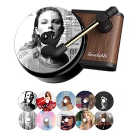 Taylor Swift Turntable Air Freshner Turntable Album Cover, Record Player Car Fresheners 10PCS for Men and Women, Album Cover Air Freshener Car Accessories For Music Fans Gift