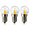 2W E12 Mini Globe Crystal LED Light Bulb Dimmable COB